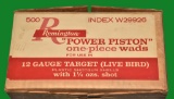 Remington Power Piston 12 ga Target (Live Bird) Wads