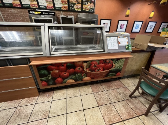 DUKE 4’ REFRIGERATED DELI CASE