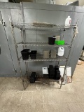 4’ METRO RACK WITH CONTENTS OF METRO RACK