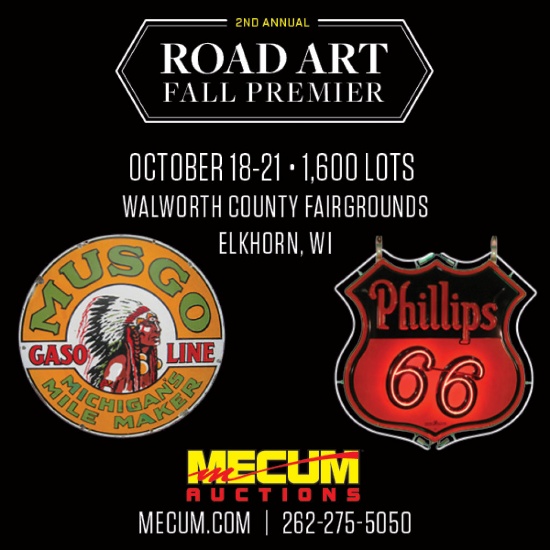 Mecum's 2nd Annual Road Art Fall Premier - Day 1