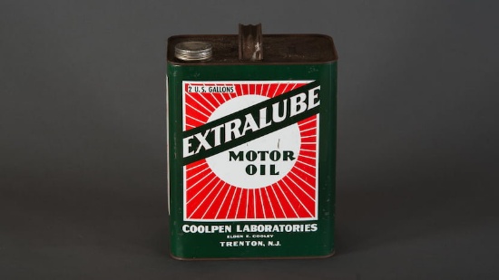 Extralube Motor Oil Can 2 Gallon