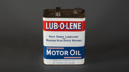 Lub-O-lene Motor Oil Can 2 Gallon