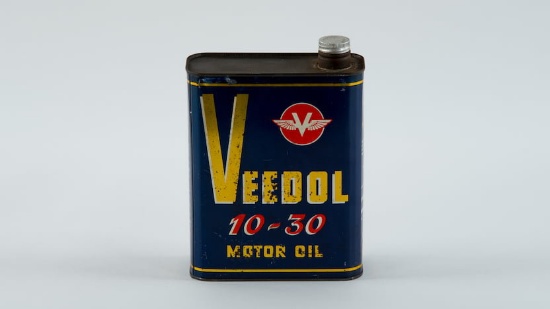 Veedol 10-30 Motor Oil Can