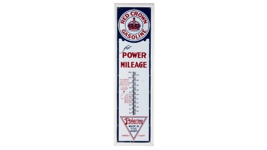 Red Crown Gasoline Thermometer SSP