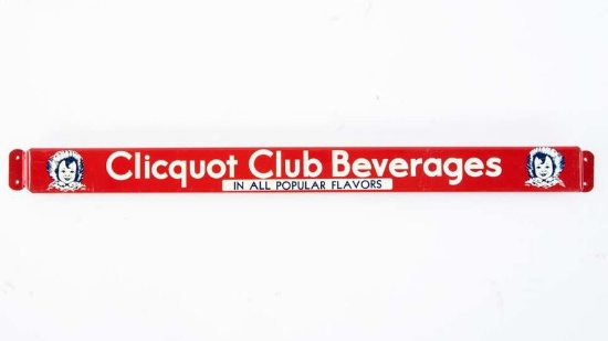 Clicquot Club Beverages Door Push SST