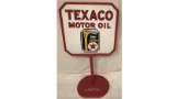 Texaco Motor Oil Curb Sign DSP