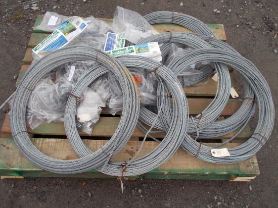 BRAND NEW MISC TREE SUPPORT KITS & ROLLS OF CABLE