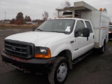 2000 FORD F-550 FOUR DOOR W/ SERVICE BODY  Year: 2000 Make: FORD Model: F-5