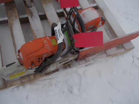 (2) STIHL CHAIN SAWS