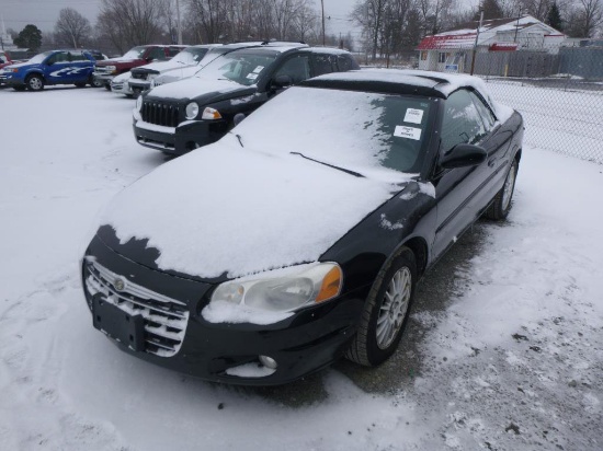 2005 Chrysler Sebring Convertible Touring  Year: 2005 Make: Chrysler Model: