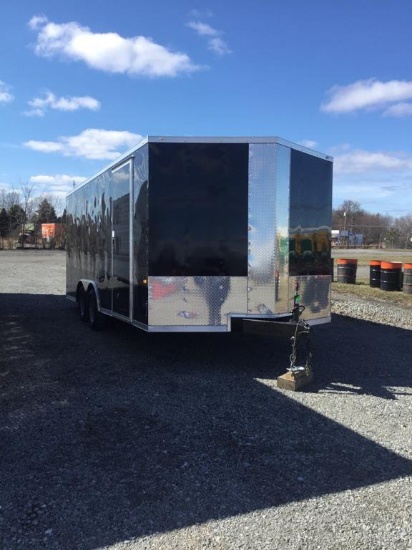 2018 ROCK SOLID CARGO BRAND NEW 20' X 8 1/2' T/A V Vin: 7H2BE1829JD004584 Y