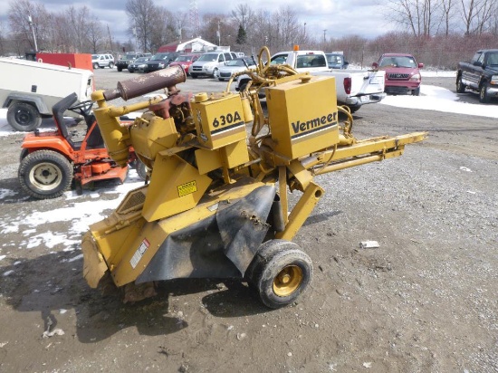 VERMEER 630A TOWABLE STUMP GRINDER  Make: VERMEER Model: 630A TOWABLE STUMP