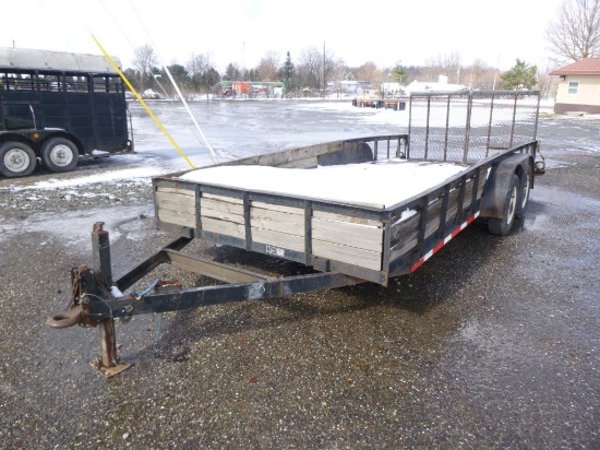 2007 STURDYBILT 17' T/A LANDSCAPE TRAILER Vin: 42ST718EQ7B120601 Year: 2007