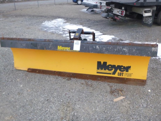 MYERS 8'6" LOT PRO POLY SNOW BLADE W/ PUMP