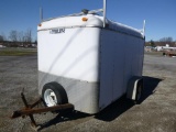 1998 TIMBERWOLF 10'X6' T/A ENCLOSED TRAILER Vin: 48FWL1410W1002657. Year: 1