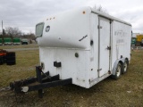 WELLS CARGO 14' T/A ENCLOSED TRAILER (2) MAN DOORS, REAR SWINGING DOORS & P