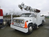 1986 CHEVROLET C7D W/ ALTEC UTILITY BODY, 8 TON CR Year: 1986 Make: CHEVROL