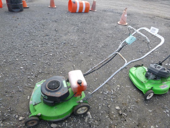 21" LAWN BOY COMMERCIAL PUSH MOWER RUNS.