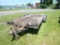 HOMEMADE 16' T/A FLATBED EQUIPMENT TRAILER Make: HOMEMADE Model: 16' T/A FL