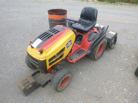 HUSKEY RIDING MOWER AND TILLER MANUAL FOR THIS ITEM IN THE OFFICE.
