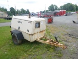 INGERSOLL RAND 15010 TOWABLE AIR COMPRESSOR DEUTZ 4CYL DIESEL MOTOR. SN 274