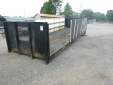 25 FT STRAIGHT TRUCK FLATBED W/ SIDES