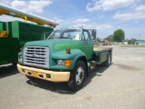 1998 FORD F-SERIES W/ 12' DUMPING FLAT BED Year: 1998 Make: FORD Model: F-S