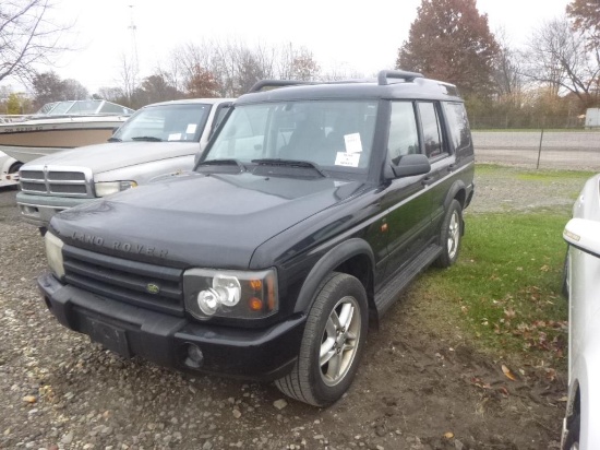 2004 Land Rover Discovery SE Year: 2004 Make: Land Rover Model: Discovery E
