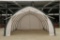 BRAND NEW 20'X30'X12' STORAGE SHELTER PEAK CEILING, COMMERCIAL FABRIC, ROLL