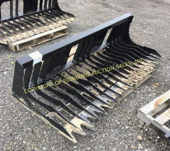 NEW 80" ROCK BUCKET SKID STEER ATTACHMENT