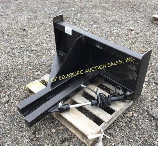 NEW TREE PULLER SKID STEER ATTACHMENT