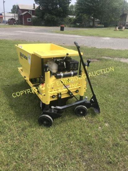 MILLER CURBER MC650 POWER CURBER RUNS/WORKS - USED ONE TIME - IN LIKE NEW C