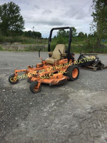 SCAG TURF TIGER 25HP 61" ZERO TURN MOWER RUNS. 25HP KOHLER COMMAND ENGINE W