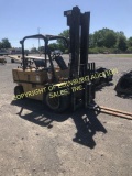 CATERPILLAR BC60D DUAL FUEL FORK LIFT RUNS/WORKS. #A343068, MODEL VC60D, SE