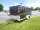 2003 WELLS CARGO ENCLOSED T/A 16' TRAILER Vin: 1WC200G2731104061 Year: 2003