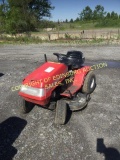 MONTGOMERY WARD 12.5/42 RIDING MOWER RUNS/ MOVES. ***KEY IS IN OFFICE