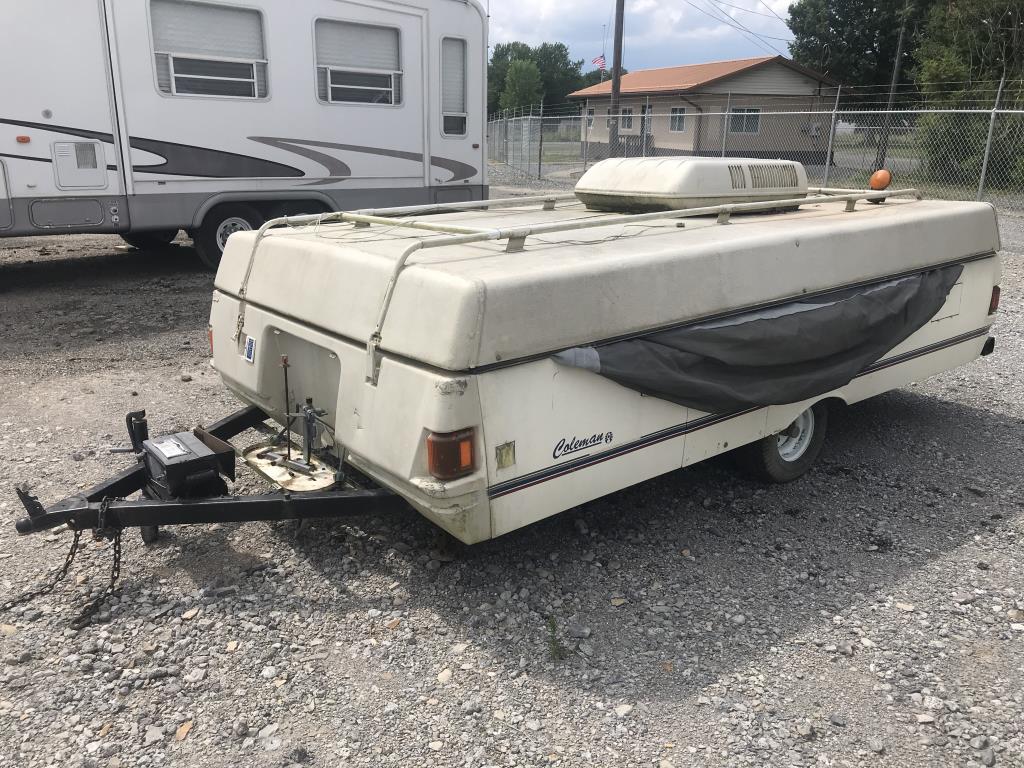 1989 coleman pop up camper sale