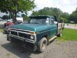 1977 FORD F-150 CUSTOM FLATBED 4X4 Year: 1977 Make: FORD Model: F-150 CUSTO