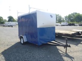2000 WELLS CARGO 10' S/A ENCLOSED TRAILER Vin: 1WC200D10Y3043109 Year: 2000