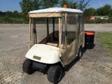 2000 E-Z GO GOLF CART WITH TOP & ENCLOSURE Make: 2000 Model: E-Z GO GOLF CA