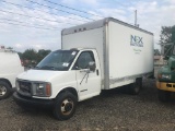 2000 GMC 3500 W/ 15' FIBERGLASS BOX BODY Year: 2000 Make: GMC Model: 3500 W