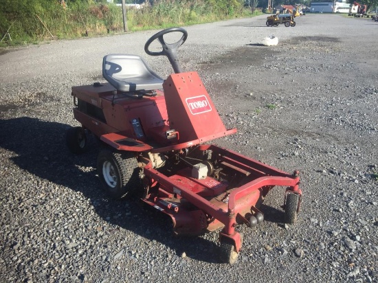 TORO 44" GROUNDMASTER 120 STARTS BUT STALLS WHEN GIVING IT GAS. *HAS KEY