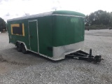 20' T/A ENCLOSED TRAILER W/ PINTLE HITCH Make: 20' T/A ENCLOSED TRAILER W/