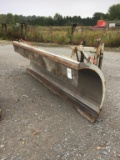 GLEDHILL 11 FT SNO BLADE WITH MOUNTING BRACKET WITH STAINLESS MOULD BOARD