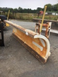 GLEDHILL 11 FT SNO BLADE WITH MOUNTING BRACKET WITH STEEL MOULD BOARD