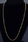 ITEM 112: SOLID 14kt. YELLOW GOLD ROPE NECKLACE