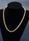 ITEM 93: 18kt. Y. GOLD ROUND LINK NECKLACE CHAIN