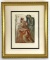 Salvador Dali, 1963 Divine Comedy Purgatory “Dante Re-Awakes” Wood Block Print