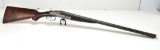 Antique Lefever Arms Company (Pre-Ithica) Sideplated Double Barrel 12 GA Shotgun in G-Grade