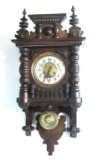 Gustav Becker Vienna Regulator Wall Clock